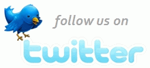 follow us on twitter